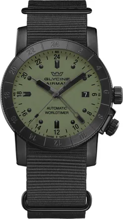 Glycine Mens Airman 42mm Automatic Watch