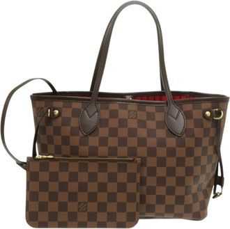 Louis Vuitton Cerise Damier Canvas Pouch Tote Bag (Pre-Owned)