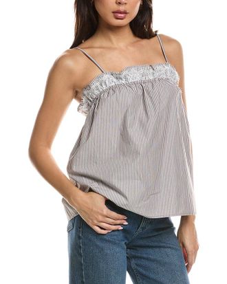 Kenneth Cole Shirred Neckline Cami