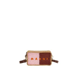 Marni Cross Body Bags, female, Multicolor, Size: ONE SIZE Seaside Camera Bag