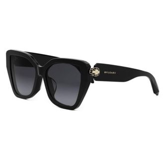 Bulgari Serpenti Grey Gradient Butterfly Ladies Sunglasses BV40033F 01B 56