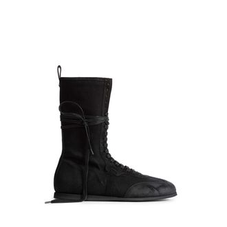 Ann Demeulemeester Fides Soft High-Tops Boxing Sneakers
