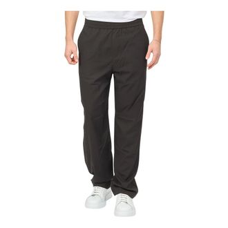 A|X Armani Exchange Straight Trousers, male, Black, W29, Black Elastic Waist Trousers