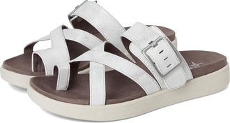 Eastland 1955 Edition Port Clyde Womens Sandals Silver : 11 B - Medium, Synthetic