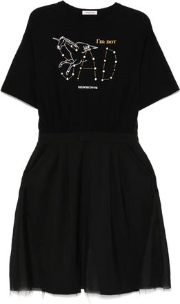 Undercover Abito a maniche corte - Nero