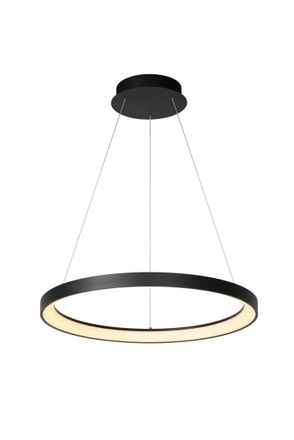 Lucide VIDAL Dimmable Adjustable Stylish Indoor Modern LED Pendant Light in Black