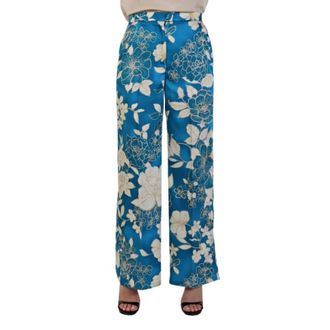 Marella Broeken, Dames, Veelkleurig, S, Wide Broeken