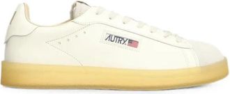 Autry Dallas Lage Sneakers - Heren - Sneakers - Beige - 40 EU - Katoen - Schoenen