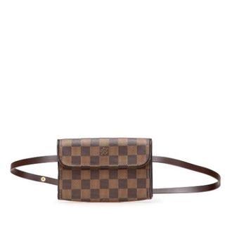 Louis Vuitton Pre-owned Belt Bags, female, Brown, Size: ONE SIZE Pre-owned Vintage Leather Belt Bag