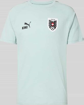 Puma T-Shirt mit Rundhalsausschnitt Modell &Ouml;FB KING in Mint, Gr&ouml;&szlig;e XXL
