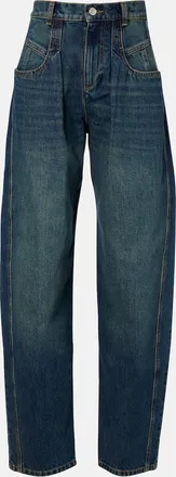 Isabel Marant Lishaga barrel-leg jeans