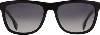 HUGO BOSS Polarized Grey Shaded Square Mens Sunglasses BOSS 1439/O/S 0807/WJ 58