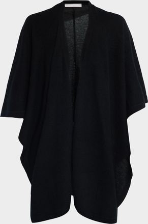 Neiman Marcus Cashmere Open-Front Cape