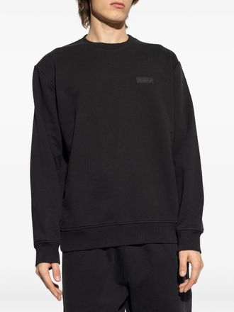 Givenchy Unisex Logo Patch Sweatshirt in Black