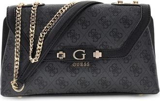 Guess Lindsey Girlfriend Satchel - Dames - Schoudertassen - Grijs - ONE Size - Tassen