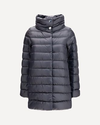 Herno Amelia A-Shape quilted nylon Puffer Jacket Female 40