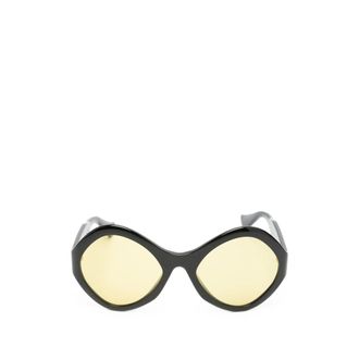 Valentino Garavani VLogo Geometric-frame Sunglasses