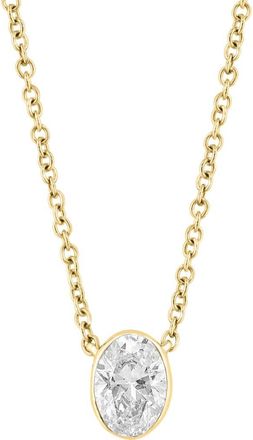 Effy Lab-Grown Diamond Pendant Necklace in Gold at Nordstrom Rack, Size 18