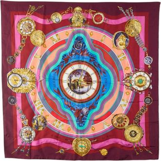 Hermès Hermès Carré 90, Tuch La Ronde des Heures