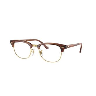 Ray-Ban Clubmaster Rx 5154 8375 Optisch montuur - unisex - Brillen - Bruin - 53 MM - Accessoires