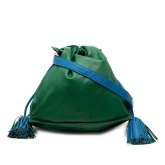 Loewe Tweedehands Bicolor Nappa Flamenco Tassel 30 Crossbody