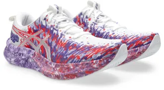 Asics Laufschuh ASICS NOOSA TRI 16, Herren, Gr. 44, lila (wei&szlig;, edo lila), Textil, Schuhe Laufschuh