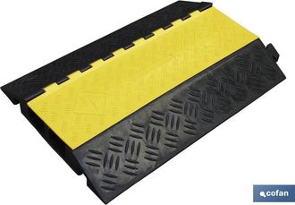 cofan Protector Manguera 900x615x105 Mm (40 Ton), Protector Manguera Y Pasacables Con Capacidad De 40 Toneladas (camiones) - Cofan