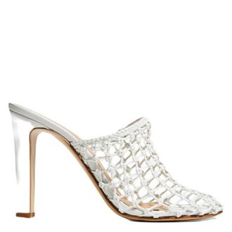 Ferragamo Ellas High-Heeled Mules, Size 11 B