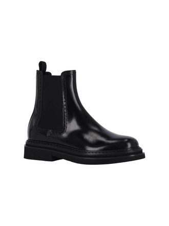 Dolce & Gabbana Mens Boots Black Outer: Calf Leather