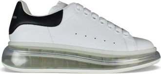Alexander McQueen Oversize Sneakers - Dames - Sneakers - Wit - 35 EU - Leer - Schoenen
