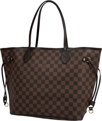 Louis Vuitton Brown Damier Canvas Shoulder Bag Tote Bag (Pre-Owned)