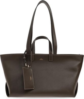 A.P.C. Le Drummer Bag - Dames - Shoppers - Bruin - ONE Size - Katoen - Tassen
