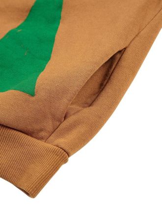 Bobo Choses Chess Logo Organic Cotton Sweatshirt - Brown