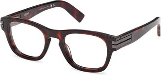 Ermenegildo Zegna Eyeglasses - Heren - Brillen - Bruin - 51 MM - Accessoires