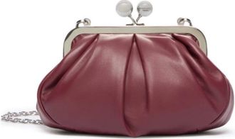 Max Mara Tassen, Dames, Rood, ONE Size, Polyester, Prati Clutch
