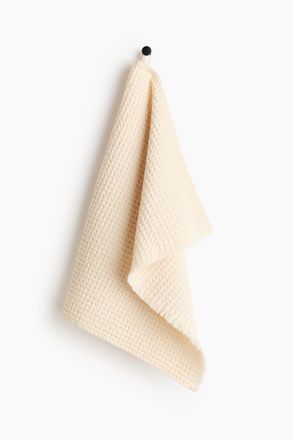 H&M H&auml;ndehandtuch mit Waffelstruktur - Hellgelb