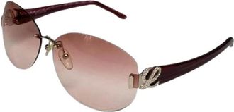 Loewe Pre-owned Accessories, female, Purple, Size: ONE SIZE Pre-owned Plastic Sunglasses