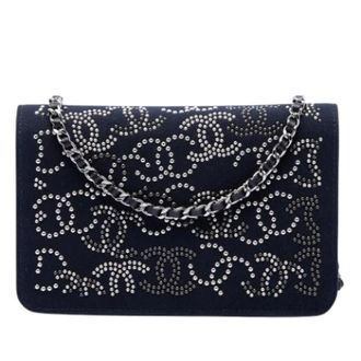 Chanel Pre-owned Crossbody Bag - Dames - Pre-owned - Blauw - Maat: ONE Size Leer