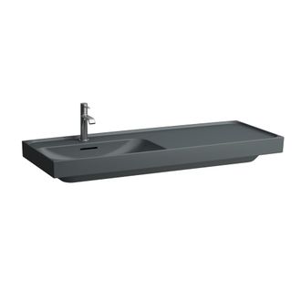 Laufen Laufen Lavabo Meda, Empotrable, Repisa Derecha, 1200x460mm, Sin