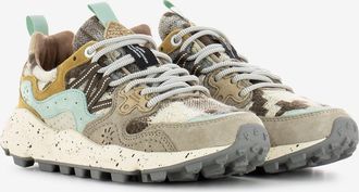 Flower Mountain Yamano 3 woman taupe / milk / mustard