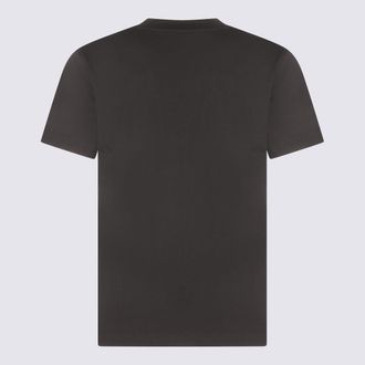 Burberry Mens T-Shirts And Polos Black _100 % Co