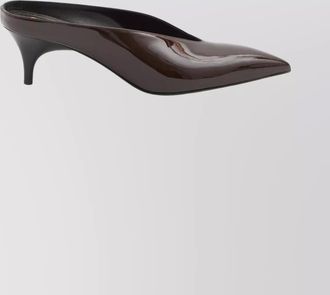 Gucci pointed toe patent leather pumps