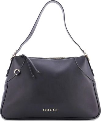 Gucci Borsa a spalla Emblem - Nero