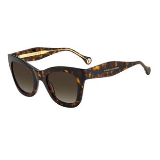 Carolina Herrera Sunglasses, female, Brown, Size: ONE SIZE Ch-0015-S-086 Sunglasses