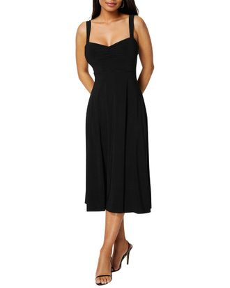 Bebe Sweetheart Fit & Flare Midi Dress