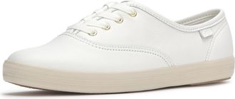 Keds Womens Champion Seasonal Fashion Sneaker, Snow White Leather, 7.5 Wide
