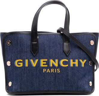 Givenchy Pre-owned Givenchy Mini Denim Bond Shopper Tote KU 1 0290