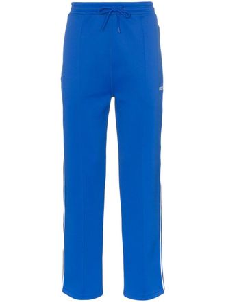 Kenzo reverse stitch track pants - men - Cotton/Polyamide - L - Blue