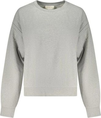 Calvin Klein Sweatshirt met lange mouwen - Dames - Sweatshirts - Grijs - XS - Katoen - Hoodies & sweatvesten
