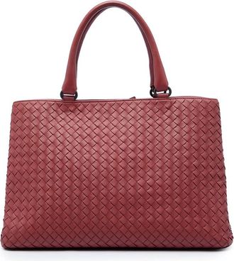Bottega Veneta Pre-owned Bottega Veneta Nappa Intrecciato Milano Tote Unisex ZR61PMTF8Q5NAPHE